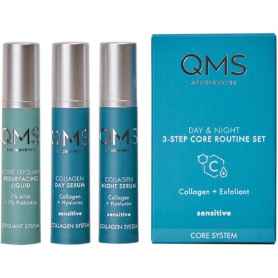 21ml QMS Day & Night 3-Step Core Routine Set Sensitive (Day Serum 7ml + Night Serum 7ml + Fluid 7ml) 21ml QMS Day & Night 3-Step Core Routine Set Sensitive (Day Serum 7ml + Night Serum 7ml + Fluid 7ml)