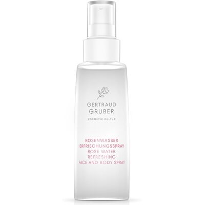 GERTRAUD GRUBER Rosenwasser Erfrischungsspray 125 ml GERTRAUD GRUBER Rosenwasser Erfrischungsspray 125 ml