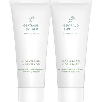 GERTRAUD GRUBER Aloe Vera Gel Duo 2 x 100 ml GERTRAUD GRUBER Aloe Vera Gel Duo 2 x 100 ml