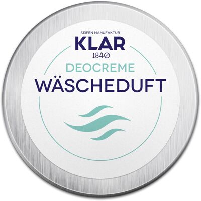 KLAR Deocreme Wäscheduft 65 g KLAR Deocreme Wäscheduft 65 g