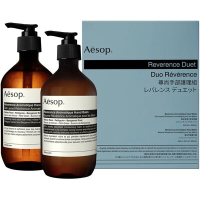 Aesop Révérence Körper- und Handset - Weichmachendes Duo mit Holzduft Aesop Révérence Körper- und Handset - Weichmachendes Duo mit Holzduft