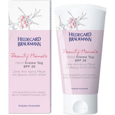 Hildegard Braukmann Handcreme SPF 20 - Anti-Aging, UV-Schutz, Feuchtigkeit Hildegard Braukmann Handcreme SPF 20 - Anti-Aging, UV-Schutz, Feuchtigkeit