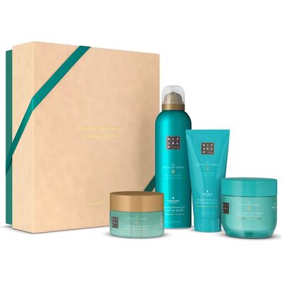 RITUALS THE RITUAL OF KARMA Medium Gift Set (Scrub 125g + Shower Gel 200ml + Body Cream 100ml + Body Mask 125ml) RITUALS THE RITUAL OF KARMA Medium Gift Set (Scrub 125g + Shower Gel 200ml + Body Cream 100ml + Body Mask 125ml)