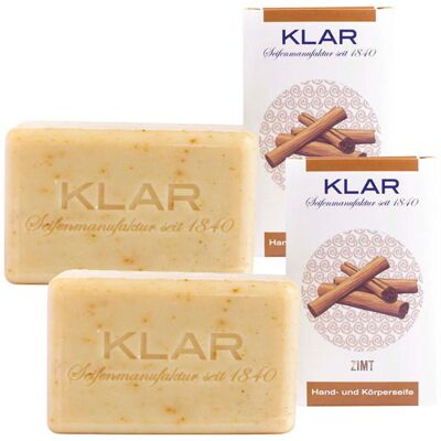 KLAR Zimtseife Duo 200 g KLAR Zimtseife Duo 200 g