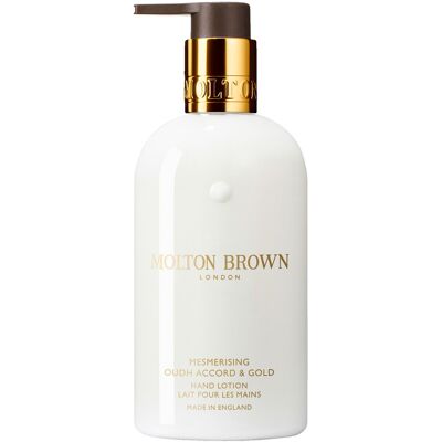 MOLTON BROWN Mesmerising Oudh Accord & Gold Hand Lotion 300 ml MOLTON BROWN Mesmerising Oudh Accord & Gold Hand Lotion 300 ml