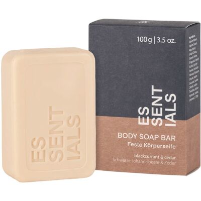 MÜHLE ESSENTIALS Feste Körperseife Schwarze Johannisbeere & Zeder 100 g MÜHLE ESSENTIALS Feste Körperseife Schwarze Johannisbeere & Zeder 100 g