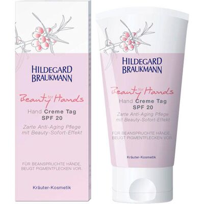 Hildegard Braukmann Handcreme SPF 20 - Anti-Aging, UV-Schutz, Feuchtigkeit Hildegard Braukmann Handcreme SPF 20 - Anti-Aging, UV-Schutz, Feuchtigkeit