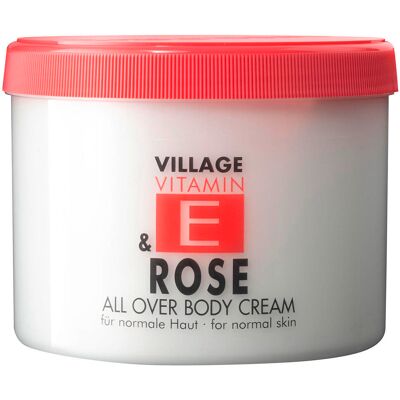 Village Vitamin E Bodycream Rose 500 ml Village Vitamin E Bodycream Rose 500 ml