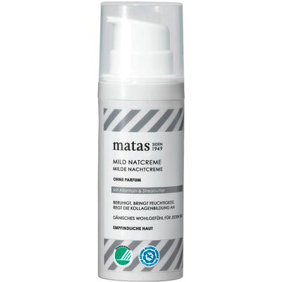 MATAS Striber Milde Nachtcreme 50 ml MATAS Striber Milde Nachtcreme 50 ml