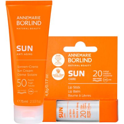 ANNEMARIE BÖRLIND Sun Duo SPF 50 - Sonnenschutz & Lip Balm ANNEMARIE BÖRLIND Sun Duo SPF 50 - Sonnenschutz & Lip Balm