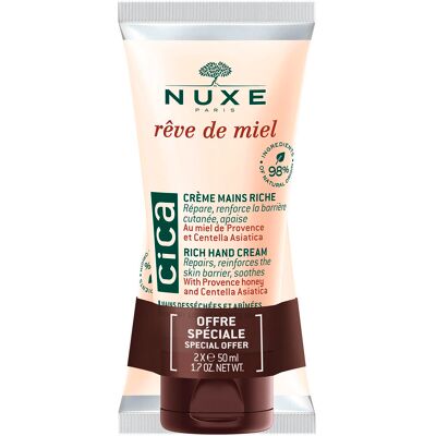 NUXE Duo CICA Creme Reichhaltige Handcreme 2 x 50 ml NUXE Duo CICA Creme Reichhaltige Handcreme 2 x 50 ml