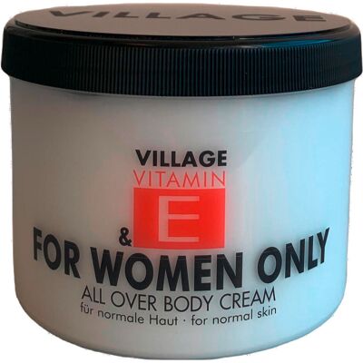Village Vitamin E For Women Only Bodycream 500 ml Village Vitamin E For Women Only Bodycream 500 ml