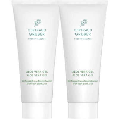 GERTRAUD GRUBER Aloe Vera Gel Duo 2 x 100 ml GERTRAUD GRUBER Aloe Vera Gel Duo 2 x 100 ml