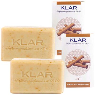 KLAR Zimtseife Duo 200 g KLAR Zimtseife Duo 200 g