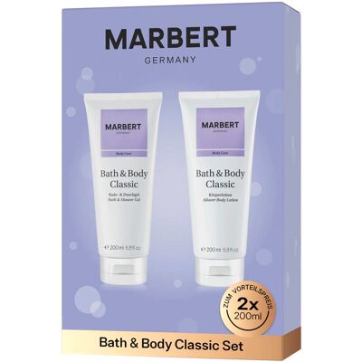 Marbert Body Care Bath & Body Classic Set 200 ml 2 x 200 ml Marbert Body Care Bath & Body Classic Set 200 ml 2 x 200 ml