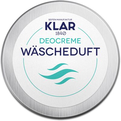 KLAR Deocreme Wäscheduft 65 g KLAR Deocreme Wäscheduft 65 g