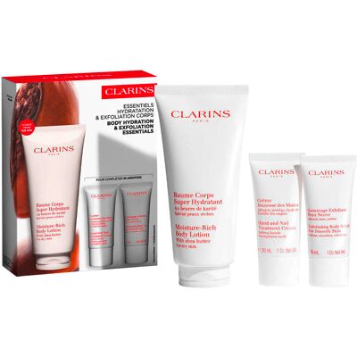Clarins Body Hydration & Exfoliation Essentials Clarins Body Hydration & Exfoliation Essentials