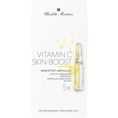 Charlotte Meentzen VITAMIN C SKIN-BOOST Wirkstoff-Ampullen 5 x 2 ml Charlotte Meentzen VITAMIN C SKIN-BOOST Wirkstoff-Ampullen 5 x 2 ml