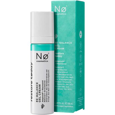 Nø Cosmetics restore tøday Re-Balance Gel Cream 50 ml Nø Cosmetics restore tøday Re-Balance Gel Cream 50 ml