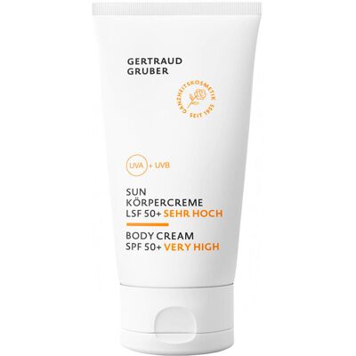 GERTRAUD GRUBER SUN CARE Sun Körpercreme LSF 50+ 150 ml GERTRAUD GRUBER SUN CARE Sun Körpercreme LSF 50+ 150 ml