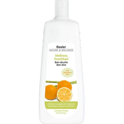 1L basler Nature & Wellness Wellness Duschbad Lemongras-Orange 1L basler Nature & Wellness Wellness Duschbad Lemongras-Orange