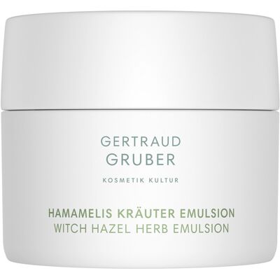Gertraud Gruber Hamamelis Kräuter Emulsion 50 ml - Hautpflege-Emulsion Gertraud Gruber Hamamelis Kräuter Emulsion 50 ml - Hautpflege-Emulsion