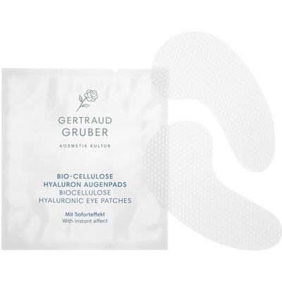 GERTRAUD GRUBER HYDRO WELLNESS PLUS Bio-Cellulose Hyaluron Augenpads (4 Paar) GERTRAUD GRUBER HYDRO WELLNESS PLUS Bio-Cellulose Hyaluron Augenpads (4 Paar)