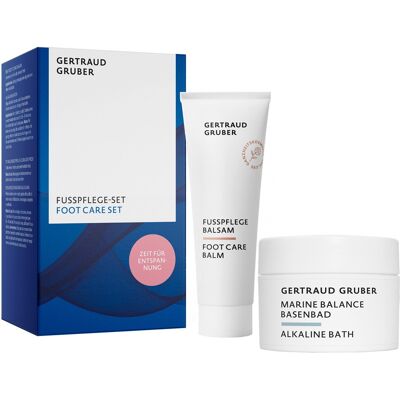 GERTRAUD GRUBER Fußpflege-Set (Balsam 75ml + Basenbad 30g) GERTRAUD GRUBER Fußpflege-Set (Balsam 75ml + Basenbad 30g)