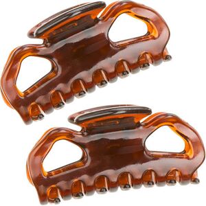 H+B Italia Haarklammer mittel Havanna, Pro Packung 2 Stück H+B Italia Haarklammer mittel Havanna, Pro Packung 2 Stück