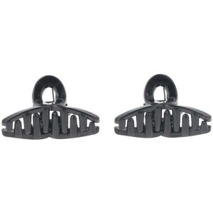 Solida Haarklammern black shiny 2 Stück Solida Haarklammern black shiny 2 Stück