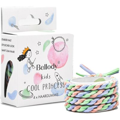 4 Stück Bellody Kids Cool Princess Haargummis 4 Stück Bellody Kids Cool Princess Haargummis