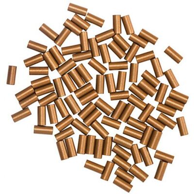 Balmain Micro Rings Hellbraun, Pro Packung 100 Stück Balmain Micro Rings Hellbraun, Pro Packung 100 Stück