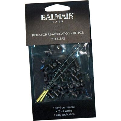 Balmain Rings für Application Schwarz Balmain Rings für Application Schwarz