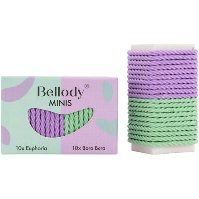 20 Stück Bellody Minis Haargummis Euphotia/Bora Bora 20 Stück Bellody Minis Haargummis Euphotia/Bora Bora