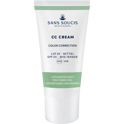 30ml SANS SOUCIS CC Cream Anti Rötungen SPF 20 30ml SANS SOUCIS CC Cream Anti Rötungen SPF 20