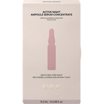 14ml BABOR AMPOULE CONCENTRATES Active Night (7 x 2ml) 14ml BABOR AMPOULE CONCENTRATES Active Night (7 x 2ml)