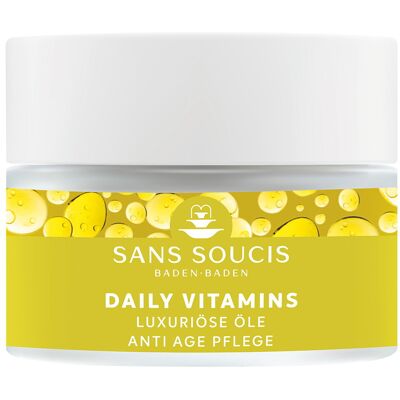 50ml SANS SOUCIS DAILY VITAMINS Luxuriöse Öle Anti Age Pflege 50ml SANS SOUCIS DAILY VITAMINS Luxuriöse Öle Anti Age Pflege