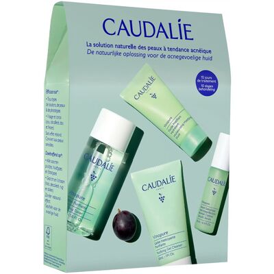 105ml CAUDALIE Vinopure Starter Kit (Gel 30ml + Toner 50ml + Serum 10ml + Fluid 15ml) 105ml CAUDALIE Vinopure Starter Kit (Gel 30ml + Toner 50ml + Serum 10ml + Fluid 15ml)