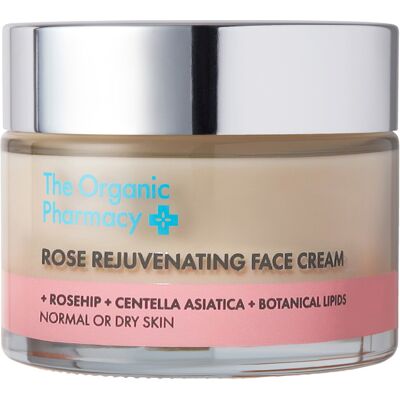 50ml The Organic Pharmacy Rose Rejuvenating Face Cream 50ml The Organic Pharmacy Rose Rejuvenating Face Cream