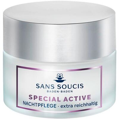 Sans Soucis - Special Active Nachtpflege - Unterstützt Hautregeneration - 50 ml Sans Soucis - Special Active Nachtpflege - Unterstützt Hautregeneration - 50 ml
