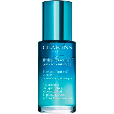 Clarins Hydra-Essentiel Bi-sérum "anti-soif" suractivé 30 ml Clarins Hydra-Essentiel Bi-sérum "anti-soif" suractivé 30 ml