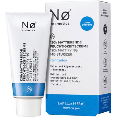 Nø Cosmetics rain tøday 120h Mattierende Feuchtigkeitscreme 50 ml Nø Cosmetics rain tøday 120h Mattierende Feuchtigkeitscreme 50 ml