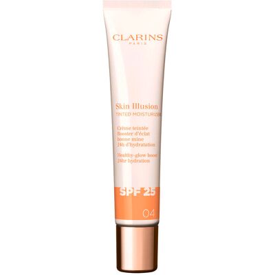 Clarins Skin Illusion Tinted Moisturizer SPF 25 04 40 ml Clarins Skin Illusion Tinted Moisturizer SPF 25 04 40 ml
