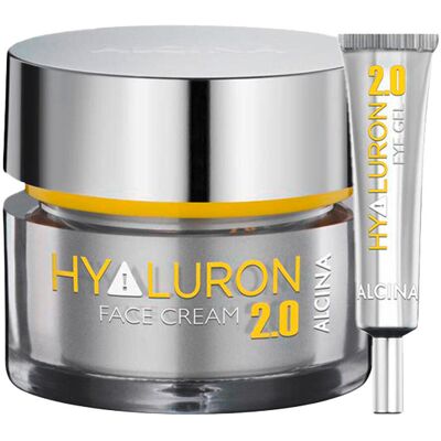 Alcina Hyaluron 2.0 Set (Gesichtscreme + Augen-Gel) Alcina Hyaluron 2.0 Set (Gesichtscreme + Augen-Gel)