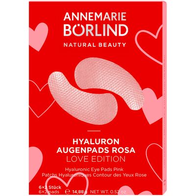 ANNEMARIE BÖRLIND HYALURON AUGENPADS ROSA LOVE EDITION 6 x 2 Stück ANNEMARIE BÖRLIND HYALURON AUGENPADS ROSA LOVE EDITION 6 x 2 Stück