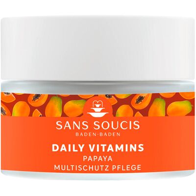 SANS SOUCIS DAILY VITAMINS Papaya Multischutz Pflege 50 ml SANS SOUCIS DAILY VITAMINS Papaya Multischutz Pflege 50 ml