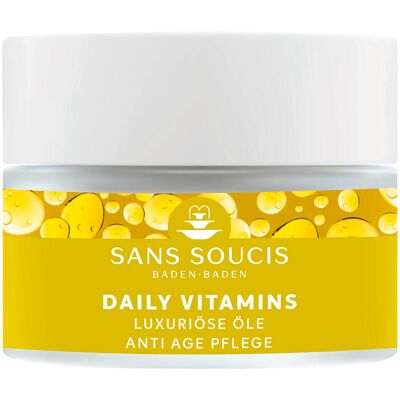 SANS SOUCIS DAILY VITAMINS Luxuriöse Öle Anti Age Pflege 50 ml SANS SOUCIS DAILY VITAMINS Luxuriöse Öle Anti Age Pflege 50 ml