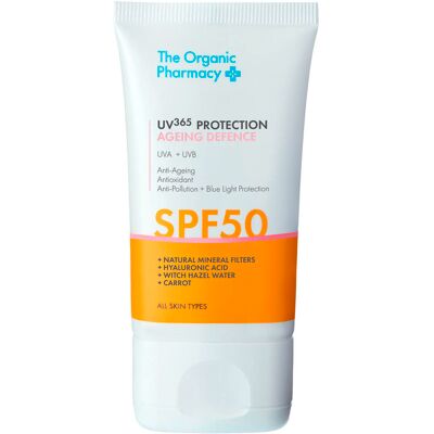 40ml The Organic Pharmacy UV 365 Protection Ageing Defence SPF 50 40ml The Organic Pharmacy UV 365 Protection Ageing Defence SPF 50