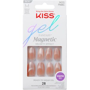KISS Magnetische Gelnägel - Mittellang, Oval, Samtige Oberfläche - Kunstnägel KISS Magnetische Gelnägel - Mittellang, Oval, Samtige Oberfläche - Kunstnägel