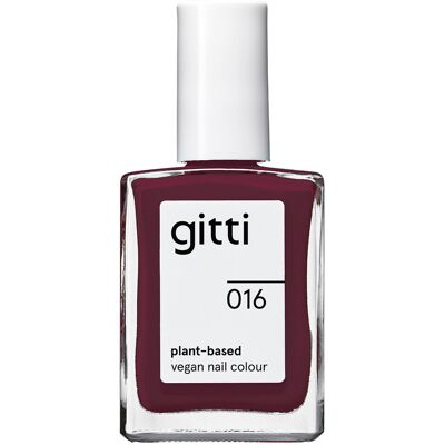 gitti no. 016 Nail Polish Wineberry 15 ml gitti no. 016 Nail Polish Wineberry 15 ml